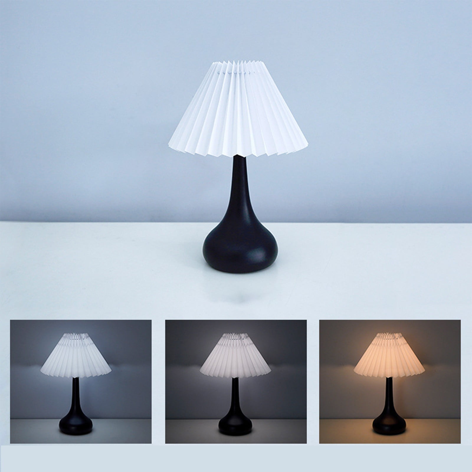 Table Lamp Art Atmosphere Bedroom Bedside Night Light Home Decorate Vintage Table Lamp Bedroom Bedside Lamp Dormitory Desk Study Bedside Nightstand Lamp for Bedroom Living Room Side Table