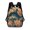 Color-1, variant on Wizard Frog Floral Hat Art New Fashionable Trendy Travel Large Capacity Simple Student Backpack