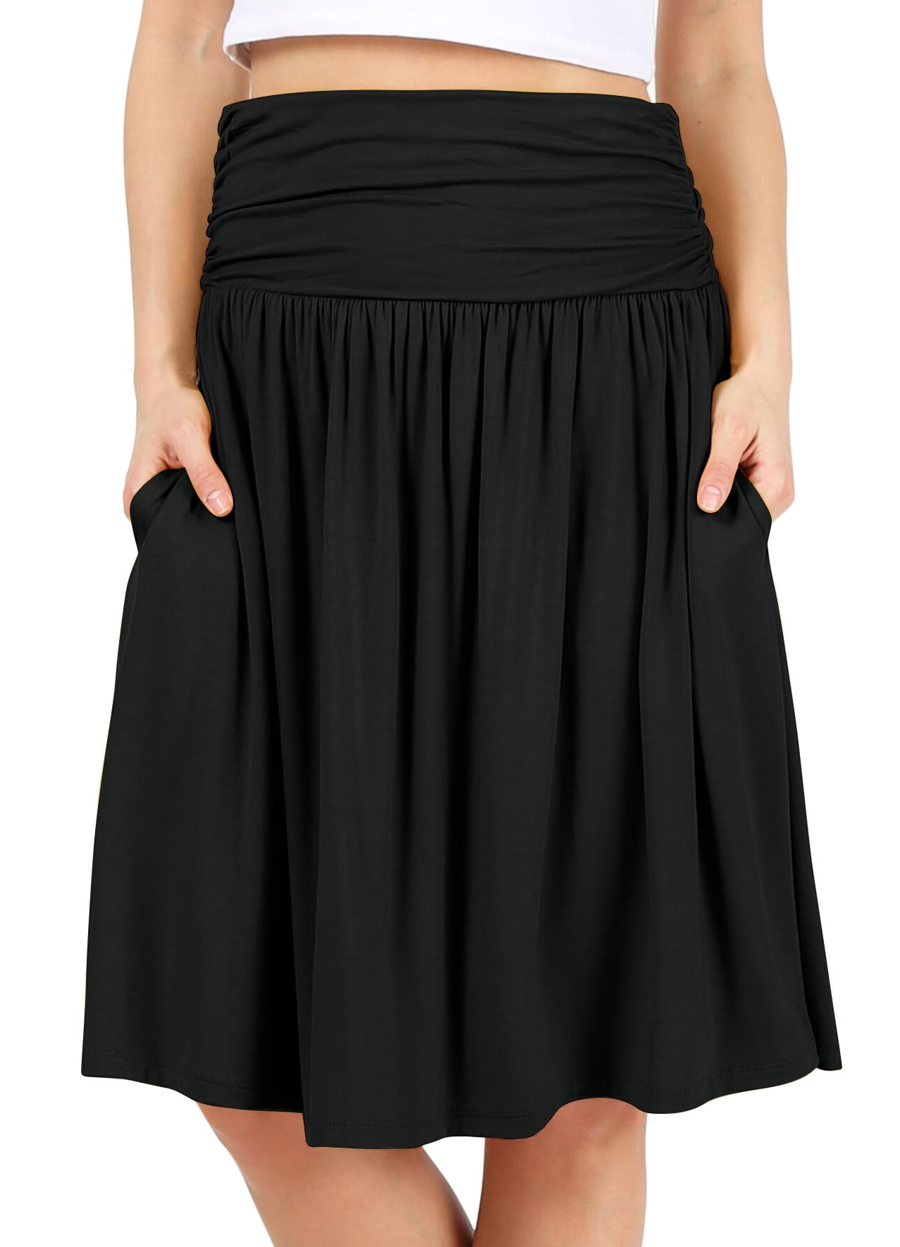 Skort / rok met korte broek - Donkergrijs | s.Oliver