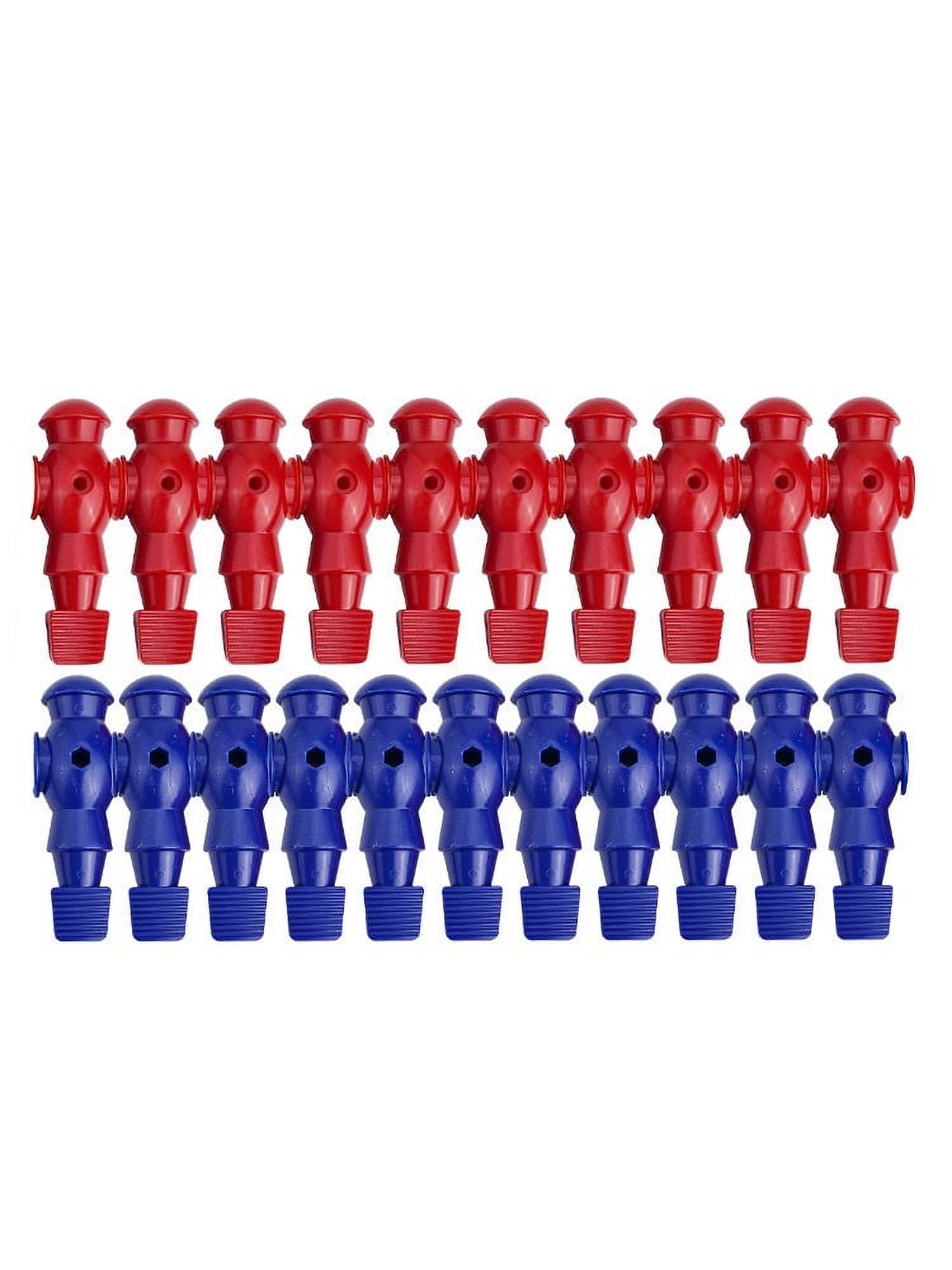 22pcs Table Foosball Men Player Table Soccer Football Player Table Foosball Doll Red blue