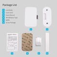 thumbnail image 4 of Amdohai Intelligent BT App Drawer Lock Adhesive BT Lock Filing Cabinet Wardrobe Shoe Cabinet Letter Box Lock White T1, 4 of 8