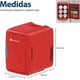 thumbnail image 4 of Mini Refrigerador Bluelander Multiusos Rojo, 4 of 4