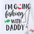 thumbnail image 6 of Toddler Baby Boy Summer Clothes Short Sleeve Letter T-shirt Top Fish Print Shorts Set Fishing Outfit, 6 of 8