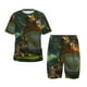 thumbnail image 1 of Balery Intellectual Frog Pond Conjunto de Pijama Infantil de Manga Corta con Estampado – Ropa de Dormir de Algodón Suave-4X-Large, 1 of 6