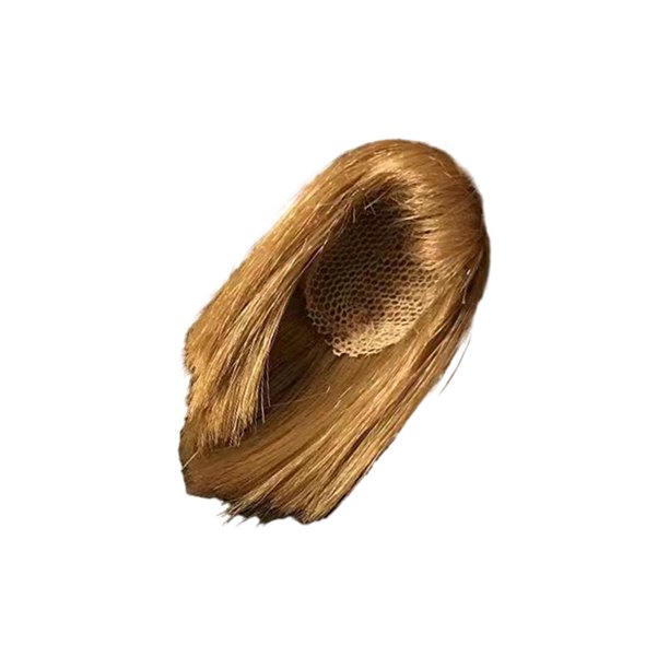 Cabello femenino liso CUTICAT 1:6 18cm accesorio figura de acción 12 pulgadas