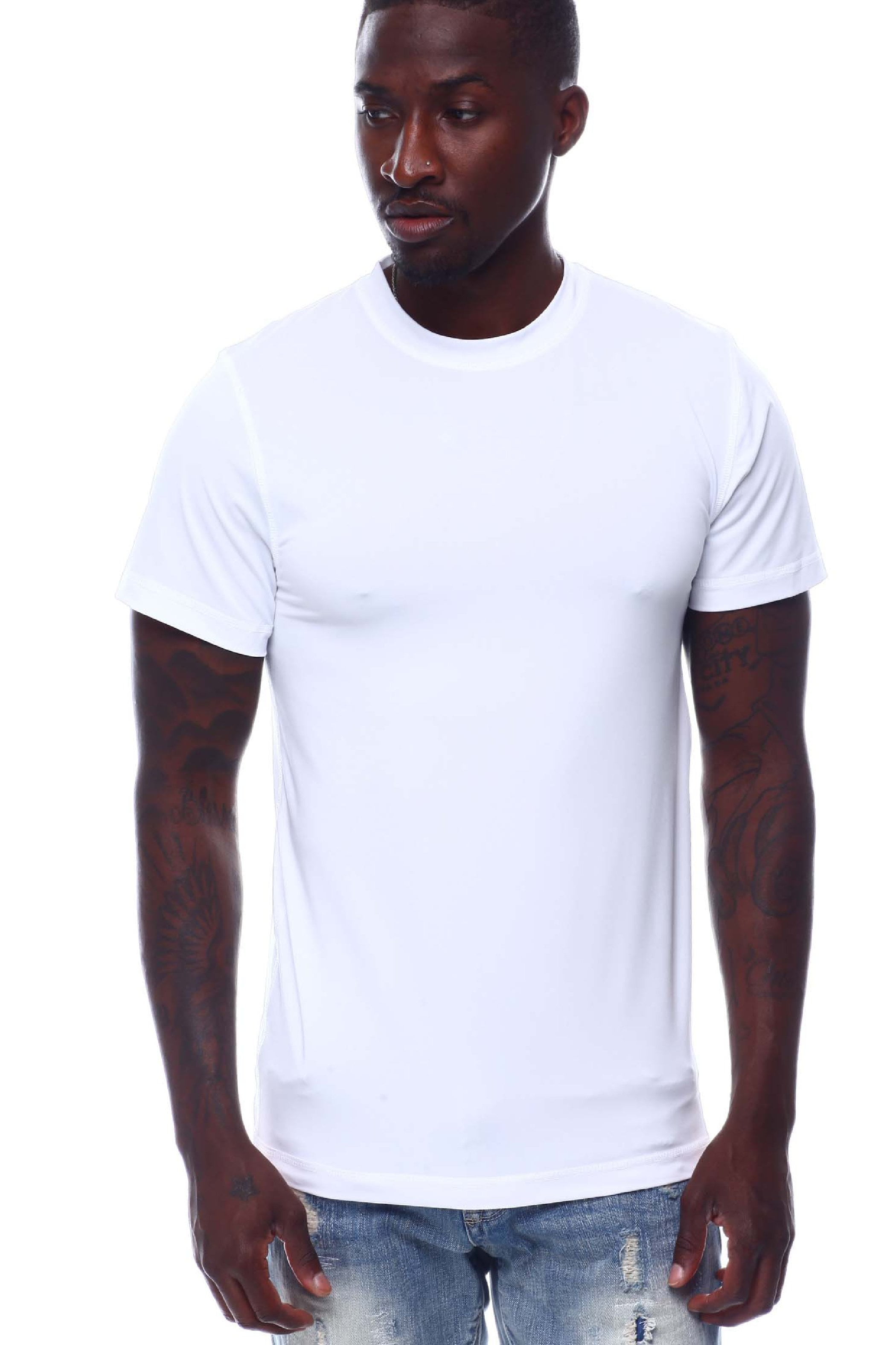 spandex white t shirt