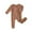 Brown#184, variant on LIIPEE Girls Boys Onesie Solid Color Long Sleeve Round Neck Zip Up Jumpsuit Baby Stylish Party One-Pieces,Brown,1-3 Months
