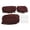 Dark Brown, variant on Yajisi 3-Piece Stretch Sofa Slipcover Set with Elastic Bottom Skirt, Polyester Polyurethane All Season Full Wrap Couch Covers for Single, Double, and Three Seater Sofas, Navy Blue