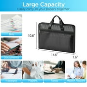 WANALIT Accordion File Organizer, Fireproof Expanding File Folder with 13 Pockets, Handle and Labels, Portable Home Travel Safe Storage for Letter A4 Files