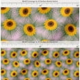 thumbnail image 2 of Soimoi Cotton Poplin Fabric Leaves & Sunflower Floral Decor Fabric Printed Yard 42 Inch Wide, 2 of 7