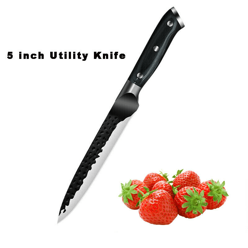 5 inch Kitchen Utility Knife Small Kitchen Knife High Carbon German