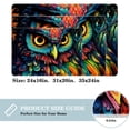 thumbnail image 2 of Owl Indoor Area Rug Carpet Mat - Polyester Non-Slip Machine Washable, 2 of 6