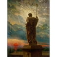 thumbnail image 3 of James Carroll Beckwith 11x14 Black Modern Framed Museum Art Print Titled - The Emperor (1912), 3 of 5