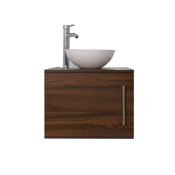 Gabinete Flotante para Baño Sin Llave Y Ovalin