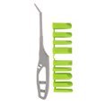 thumbnail image 1 of Visland Silicone Caulking Tool with Replaceable Pads Compact Design Portable Multifunctional Caulk Touch-Up Removal Tool, 1 of 8