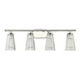 thumbnail image 2 of 4 Light Bath Vanity In Vintage Style-10 Inches Tall And 30.5 Inches Wide-Polished Nickel Finish Savoy House 8-1745-4-109, 2 of 5