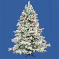 thumbnail image 1 of Vickerman A806368 6.5  x 62   Flocked Alaskan Tree 600Mu-G50, 1 of 3