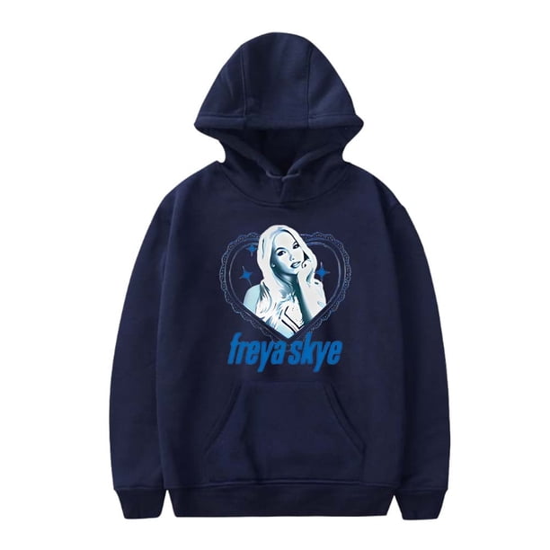 Freya Skye Sudaderas Mujeres Hombres Casual Manga Larga Sudadera Ropa