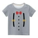 thumbnail image 4 of Niño Pequeño Camisa de Pascua Chico Manga Corta Camiseta Gráfica Cuello Redondo Crop Top para 3-14 Años Niñas Y Chico, 4 of 4