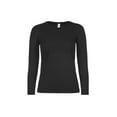 thumbnail image 1 of B&C Womens #E150 Long Sleeve T-Shirt, 1 of 3