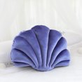 thumbnail image 1 of Almohada de concha de lujo para decoración del hogar, cojín de terciopelo de princesa, decoración de concha de mar, cama, sofá, regalo de decoración, 1 of 5
