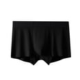 thumbnail image 2 of Mikilon Men Casual Solid Mid Waist Hip Lift Breathable Boxer Underwear Pants, 2 of 3