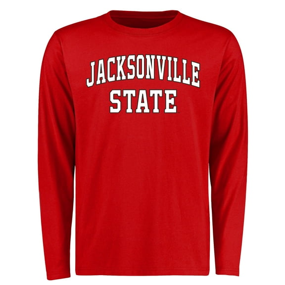 Men's Red Jacksonville State Gamecocks Everyday Long Sleeve T-Shirt