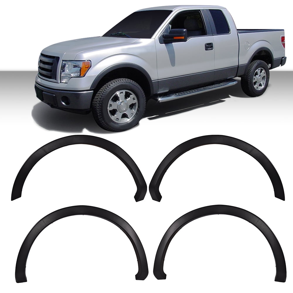 PIT66 Fender Flares Replace Pocket Rivet Fender Flare Wheel Protector Cover Fit For 09-14 Ford F150