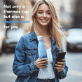thumbnail image 2 of MINISO Disney Stitch 500mL Insulated Water Bottle - Stainless Steel Thermos for Hot & Cold Drinks, 2 of 15