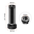 thumbnail image 2 of Taladro Manguito Adaptador Soporte D20-14 Morse Cono Reductor Adaptador para CNC Torno Fresado Torno Piezas Herramienta Unique Bargains accesorios para tornos electricos, 2 of 4
