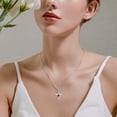 thumbnail image 3 of FJ Guardian Angel Necklace for Women 925 Sterling Silver Ruby Infinity Pendant July Birthstone Jewelry Gifts for Mom Wife Daughter, 3 of 7