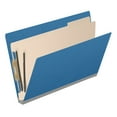 thumbnail image 2 of 25 Pt. Pressboard Classification Folders, Full Cut End Tab, Legal Size, 2 Dividers, Blue (Box of 10), 2 of 8