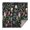 Pioneer Flower Floral, variant on Pioneer Flower Floral Print Pattern Square Tablecloth,Waterproof Square Table Cover,Wipeable Spillproof Washable Table Cover for Home Kitchen Party Decor 42"X42"(107x107cm)