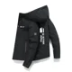 thumbnail image 2 of Chaqueta con capucha para hombre 2023, chaqueta bomber, cortavientos para hombre, abrigos con cremallera, chaquetas de carga ajustadas para primavera y otoño, ropa deportiva informal para hombre, 2 of 5