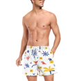 thumbnail image 3 of FORMRS Mens Swim Trunks Mesh Liner Quick Dry Casual Beach Board Shorts with Pockets, Sizes S-2XL, Tropical Rhythm, 3 of 9