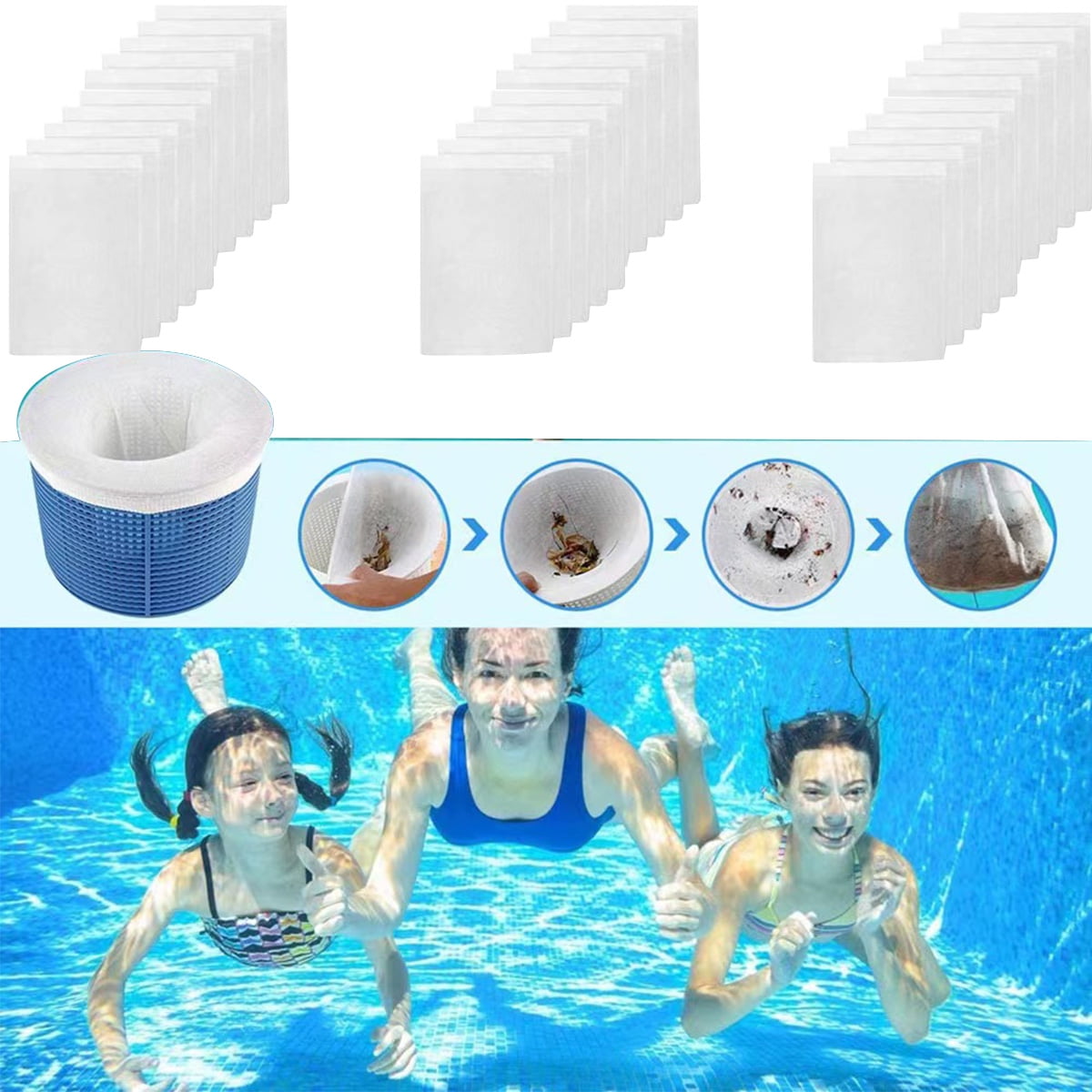 Swimming Pool Separator Socks, Swimming Pool Basket Socks, Which Can