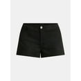 thumbnail image 5 of No Boundaries Faux Suede Low-Rise Hot Shorts, 2'' Inseam, Women's, 5 of 5