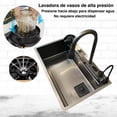 thumbnail image 3 of Tarja Para Cocina Cascada Led Homely Elegance Acero Inoxidable 75 x 46 x 22 cm, 3 of 10