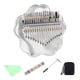 thumbnail image 1 of Piano de pulgar con estuche de almacenamiento Mini piano Kalimba para mujeres, hombres y niños al aire libre 17 teclas estilo A, 1 of 7