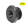 thumbnail image 1 of Unique Bargains Threaded Reducing Bushings Nylon Connector Adaptor M20 Male Thread to M12 Female Thread , 3 Pcs, 1 of 1