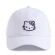 thumbnail image 2 of Gorra de Hello Kitty para mujer, gorro de béisbol de algodón, ropa de calle femenina, sombreros de papá, novedad, 2 of 5