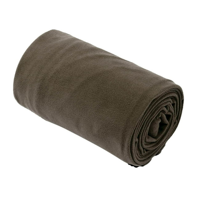 pitrice Doublure de Sac de Couchage en Molleton Doux Affaires Randonnée Couverture de Camping Thermique Gris