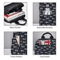 thumbnail image 4 of Naloa USA Print Lightweight DayBackpack Suitable for school, work, shopping, travel, etc., 4 of 5