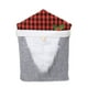 thumbnail image 1 of Matsuzay Patrón de cubierta de silla de comedor de Navidad Taburete elástico Decoración Festival Manga protectora Cocina Restaurante Hotel Kits de decoración para fiestas Gris, 1 of 6