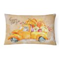 thumbnail image 1 of Carolines Treasures CK2631PW1216 Coussin Décoratif en Toile Automne Récolte Schnauzer No.2, 1 of 3