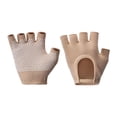 thumbnail image 3 of Guantes de yoga para mujer, guantes de pilates para deportes, fitness, levantamiento de pesas, gimnasio y ciclismo. Beige, 3 of 9