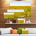 thumbnail image 3 of Beautiful Sunflowers Garden - Floral Canvas Art Print, 3 of 4