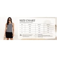 thumbnail image 7 of COCCKO Tank Top for Women 2026 Summer High Neck Sleeveless Striped Shirt Button Hollow Back Fitted Knit Camisole Tops, 7 of 7