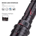 thumbnail image 3 of Wosthever Linterna de carga LED, luz de mano alimentada por batería, impermeable, multifunción, luces nocturnas, antorcha para correr al aire Ropa Deportiva, Zapatos, 3 of 6