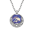 thumbnail image 1 of Colliers Gravés Culture Mexicaine Constellation Bélier Pendentif Rétro Lune Étoiles Bijoux, 1 of 3